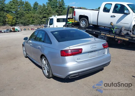 2016 Audi A6 2.0T Premium z USA, uszkodzony, nr VIN WAUFFAFCXGN187337